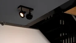 Lichtbronnen|Lichtbronnen-Zuiver Dice-2 Spot Zwart