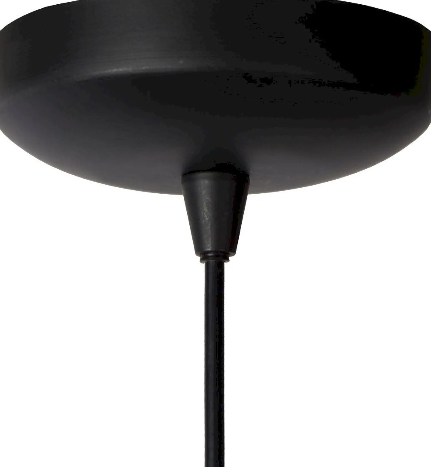 Industriële Hanglampen|Industriële Hanglampen-Lucide Dikra Hanglamp Zwart
