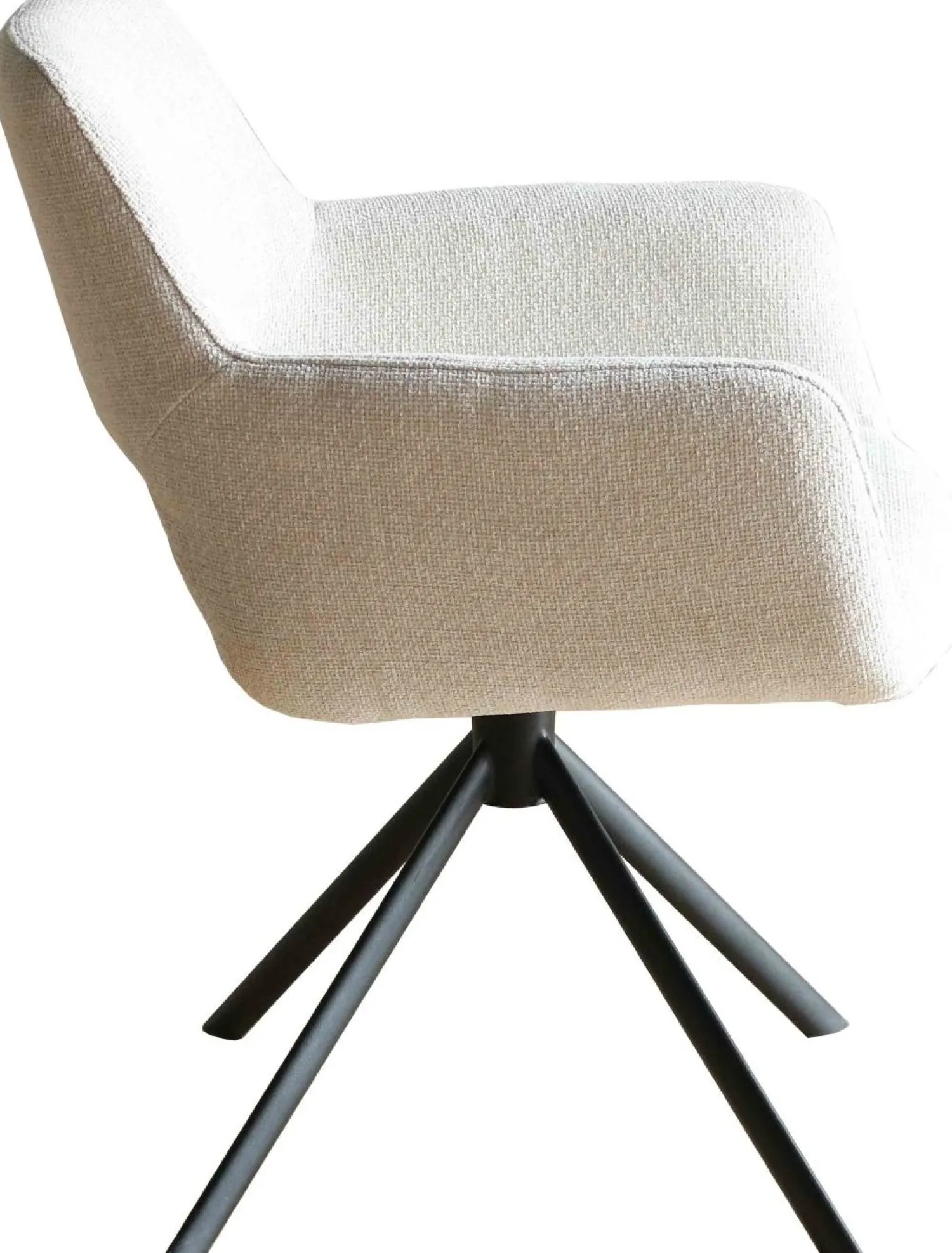 Eetkamerstoelen Met Armleuning-Eijerkamp Collectie Dima Eetkamerstoel Beige, Black