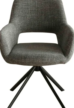 Eetkamerstoelen Met Armleuning-Eijerkamp Collectie Dima Eetkamerstoel Grey