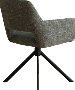 Eetkamerstoelen Met Armleuning-Eijerkamp Collectie Dima Eetkamerstoel Grey