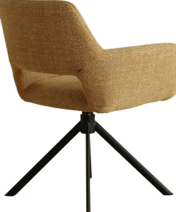 Eetkamerstoelen Met Armleuning-Eijerkamp Collectie Dima Eetkamerstoel Ochre