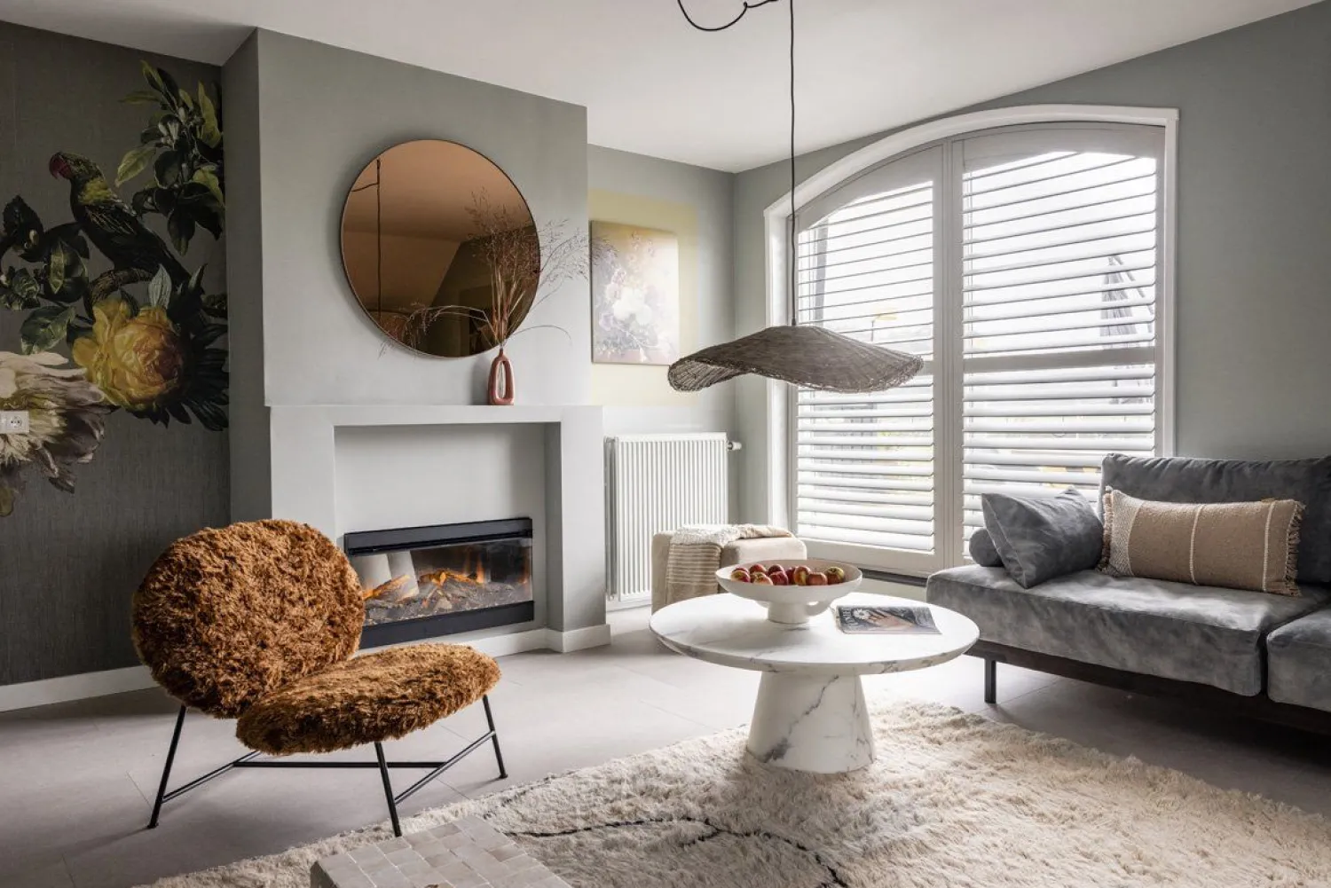 Ronde Salontafels-POLSPOTTEN Disc Salontafel Wit