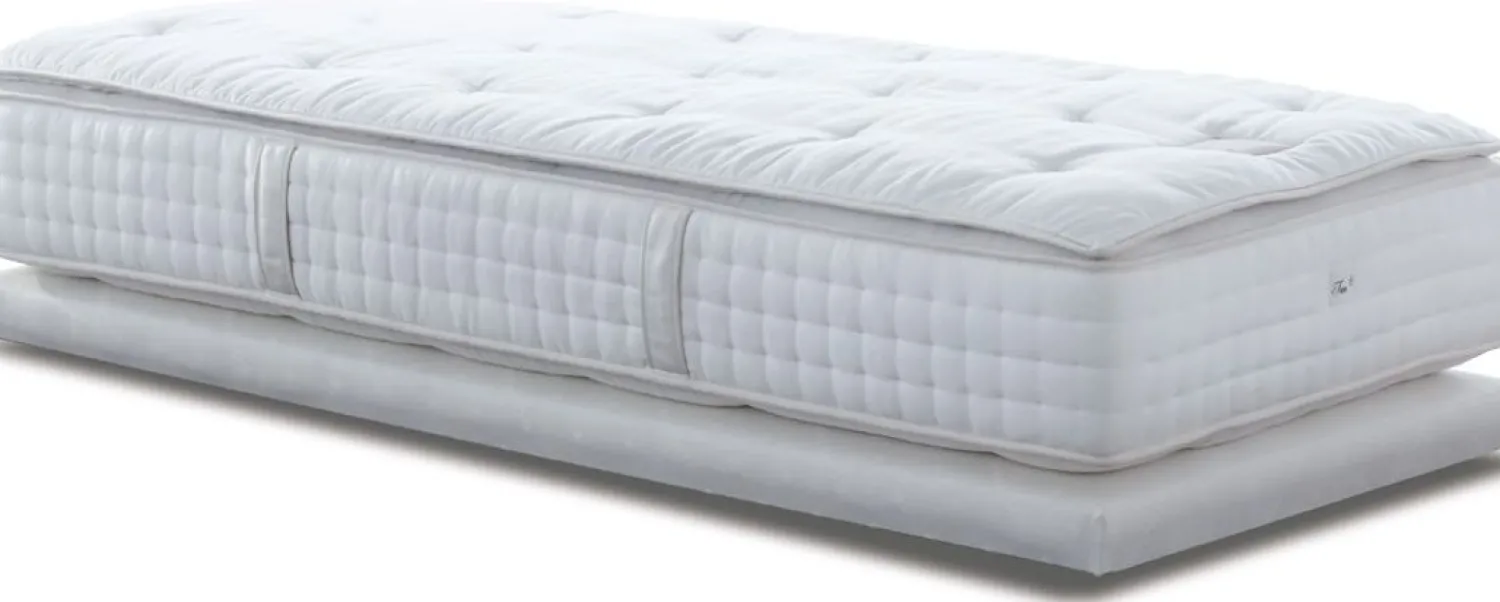 Latex Matrassen|Pocketvering Matrassen-Schramm Divina Matras Wit