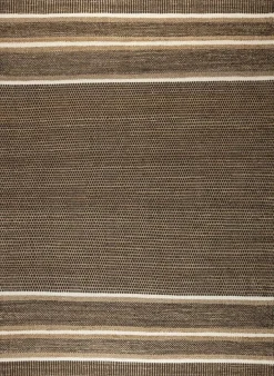 Vloerkleden|Rechthoekige Vloerkleden-Dutchbone Djahe Vloerkleed Brown