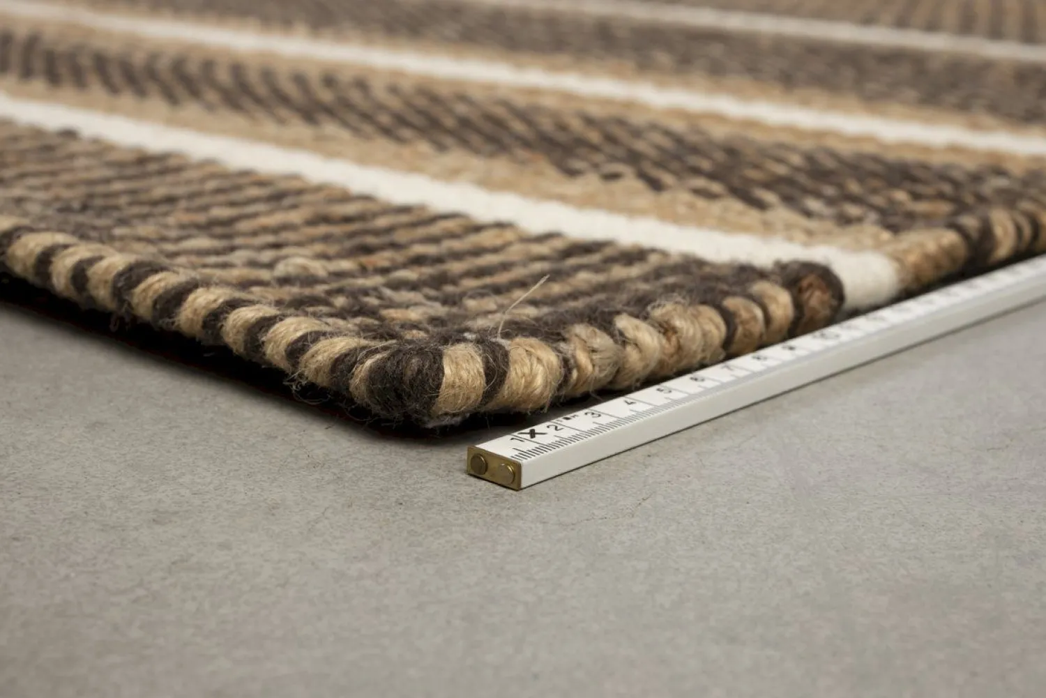 Vloerkleden|Rechthoekige Vloerkleden-Dutchbone Djahe Vloerkleed Brown