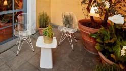 Design Stoelen-Vitra DKR Eetkamerstoel Wit