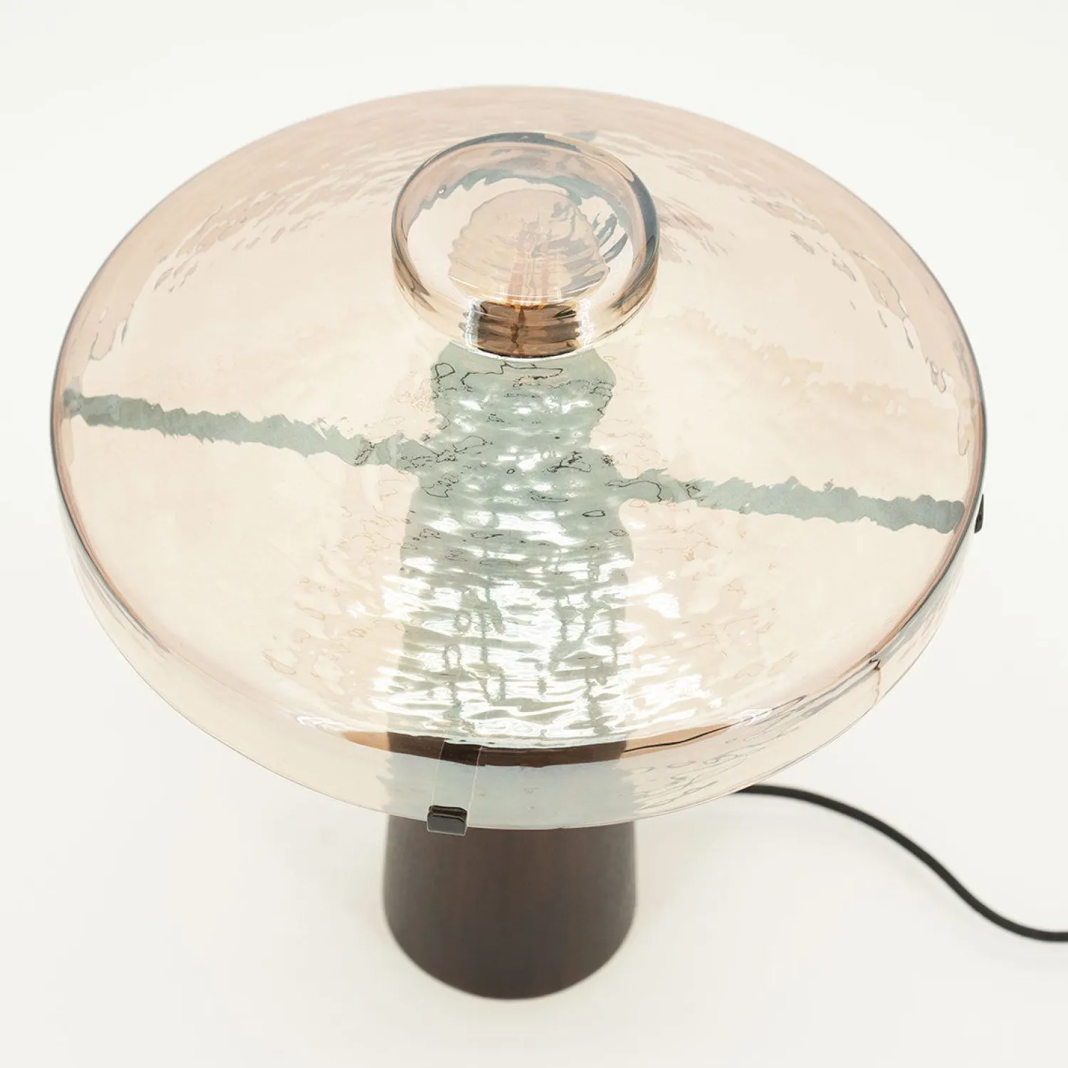 Tafellampen|Tafellampen-By Boo Dome Tafellamp Brown