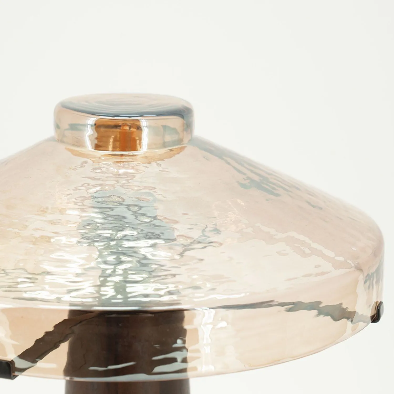 Tafellampen|Tafellampen-By Boo Dome Tafellamp Brown