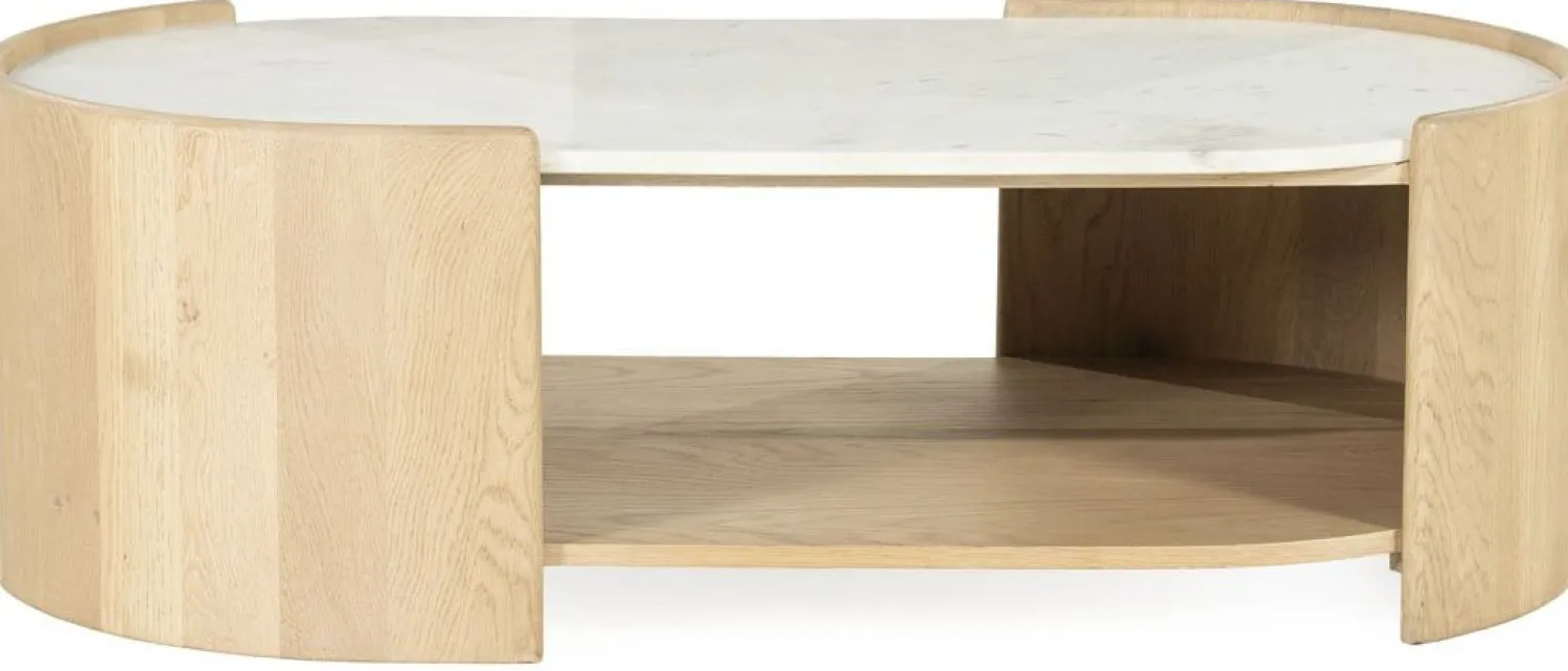 Marmeren Salontafels-Eleonora Don Salontafel Naturel