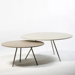 Ronde Salontafels-Metaform DP Salontafel Bruin