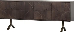 Dressoirs-WOOOD Draw Dressoir Walnut