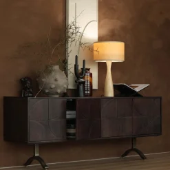 Dressoirs-WOOOD Draw Dressoir Walnut