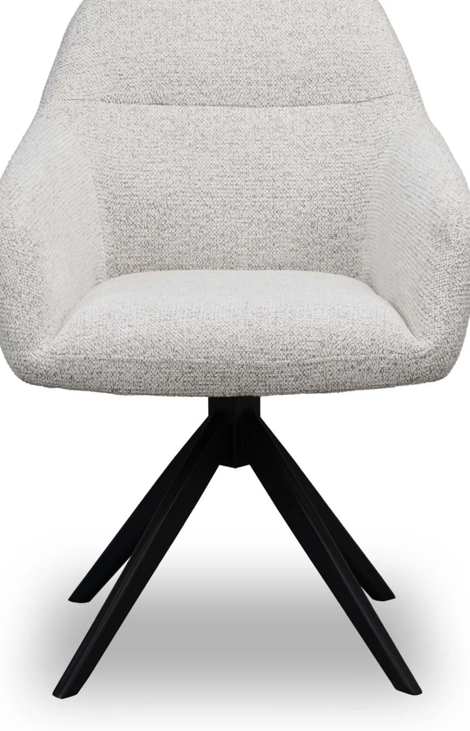 Eetkamerstoelen Met Armleuning-Eijerkamp Collectie Drew Eetkamerstoel Off White