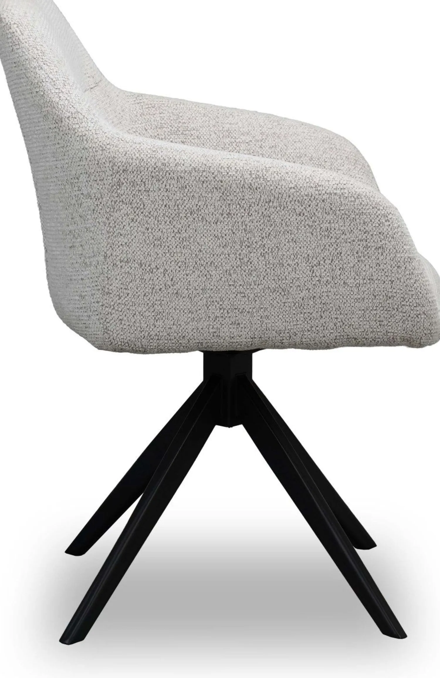 Eetkamerstoelen Met Armleuning-Eijerkamp Collectie Drew Eetkamerstoel Off White