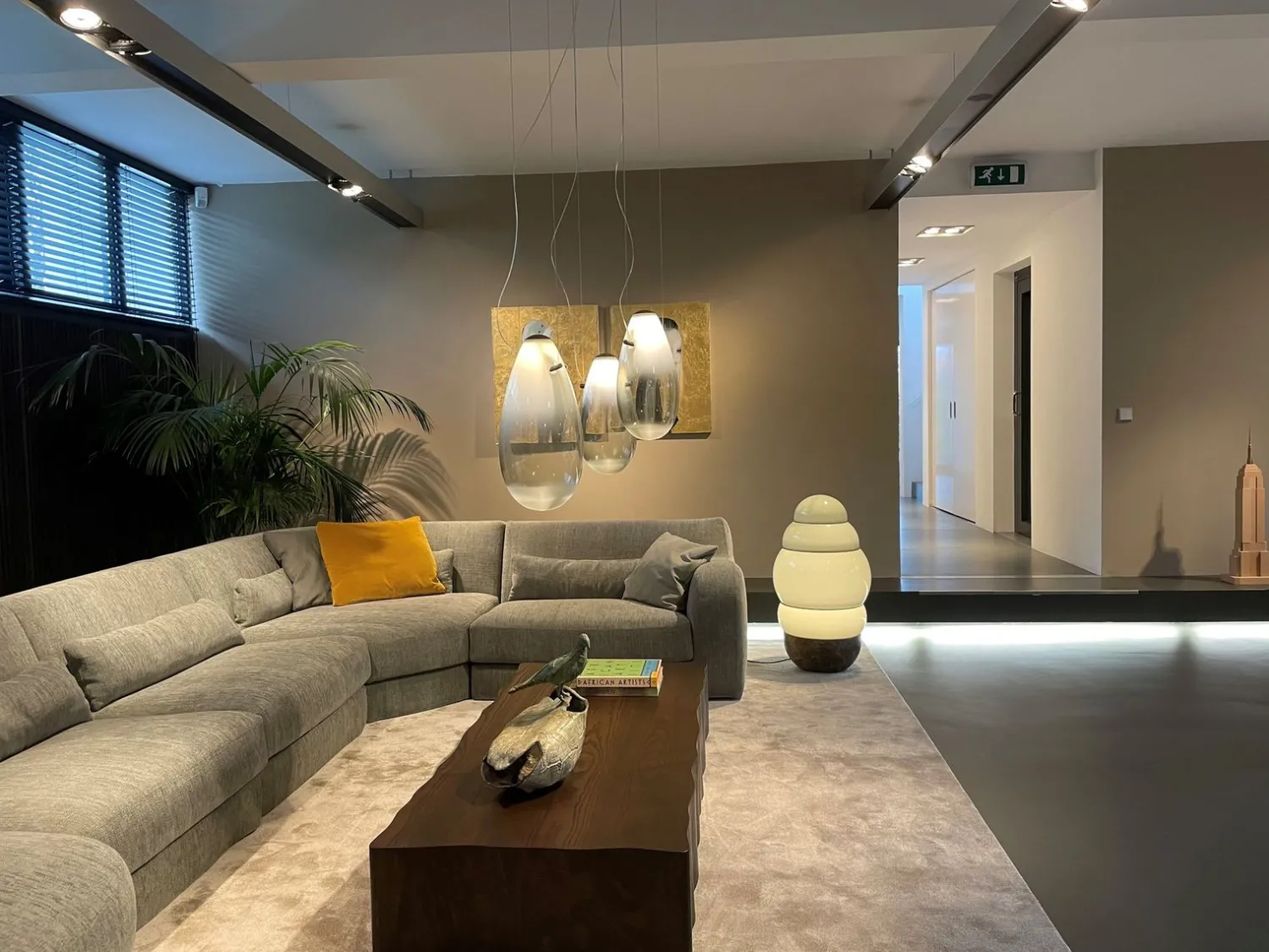 Design Hanglampen|Design Hanglampen-Linteloo Drop Set 3 Hanglamp Fume