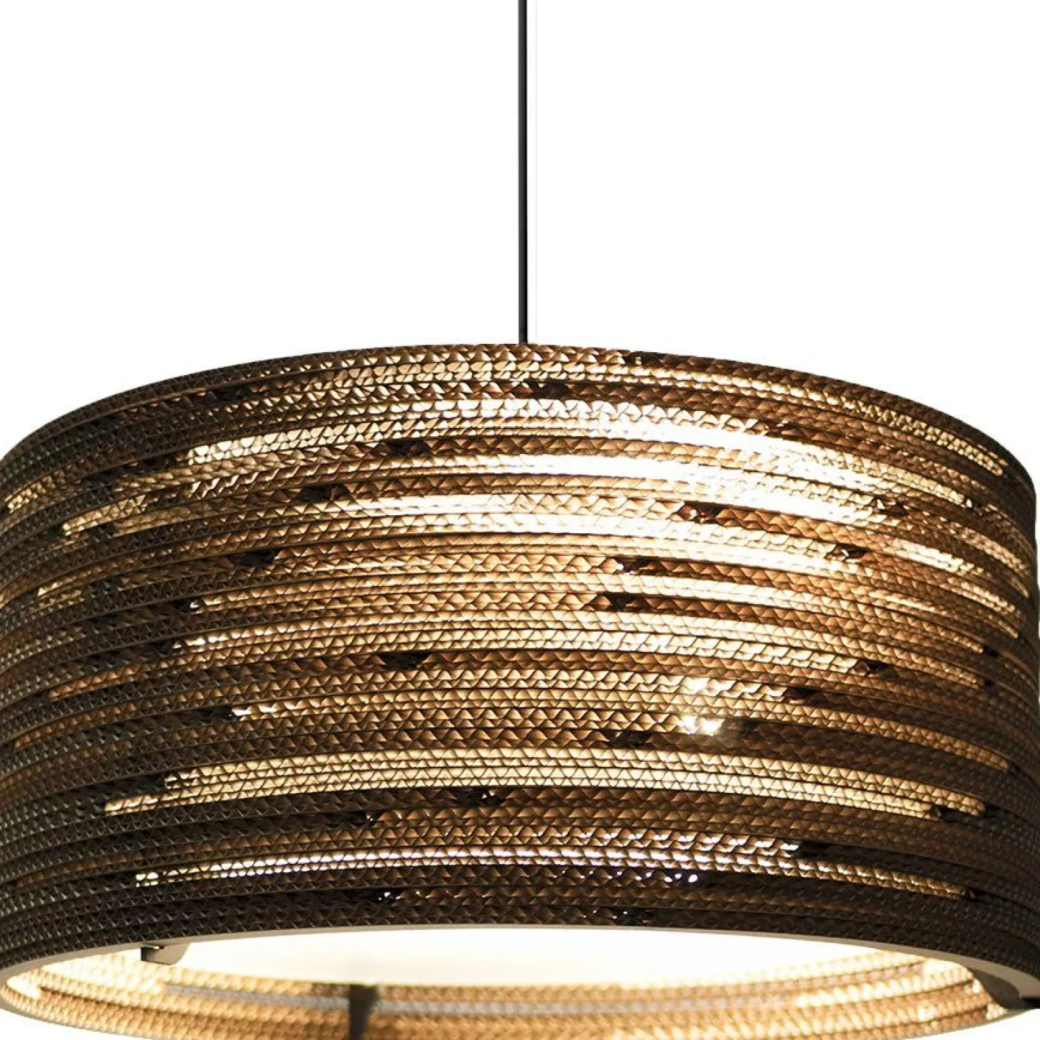 Hanglampen|Hanglampen-Graypants Drum Hanglamp Natural