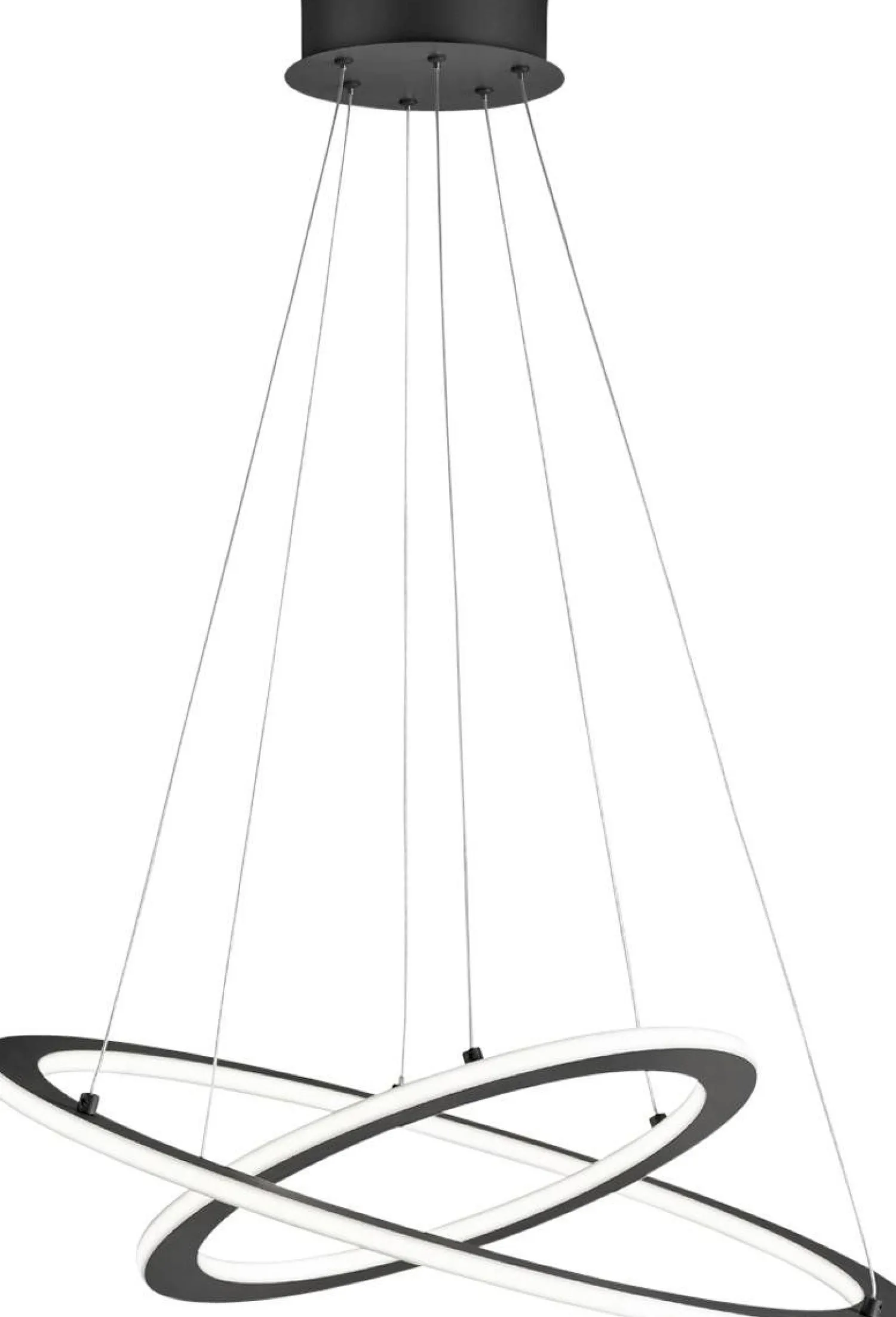 Moderne Hanglampen|Moderne Hanglampen-Trendhopper Durban Hanglamp Grijs