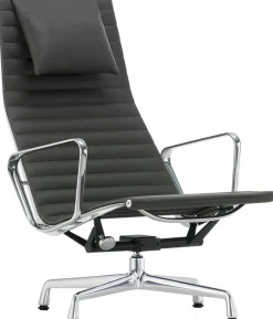 Design Fauteuils-Vitra Eames EA 124 Fauteuil Zwart