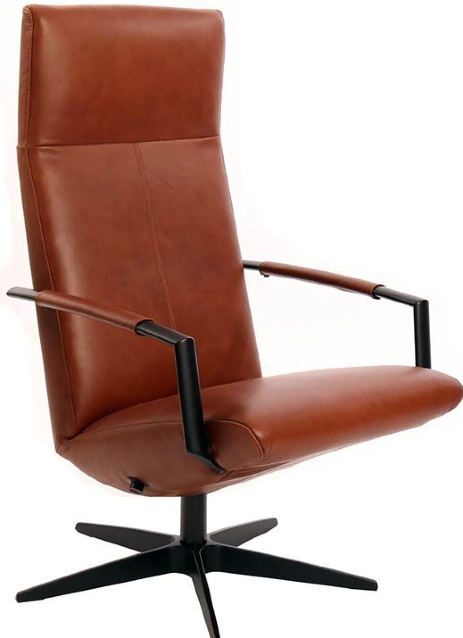 Leren Fauteuils|Relaxfauteuils-Gealux Earth Volo Relaxfauteuil geel