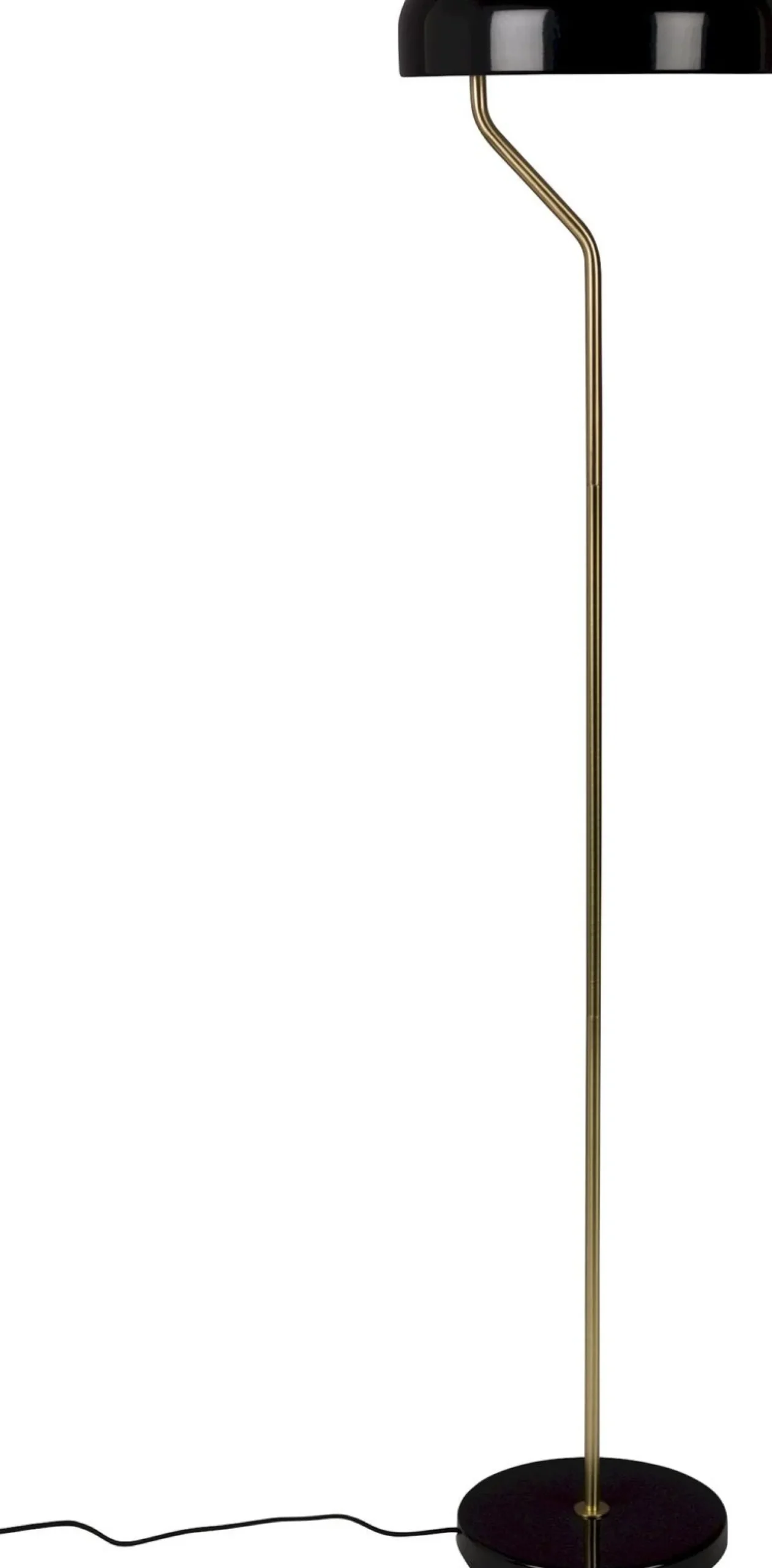 Industriële Vloerlampen|Vloerlampen-Dutchbone Eclipse Vloerlamp Black