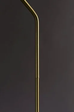 Industriële Vloerlampen|Vloerlampen-Dutchbone Eclipse Vloerlamp Black