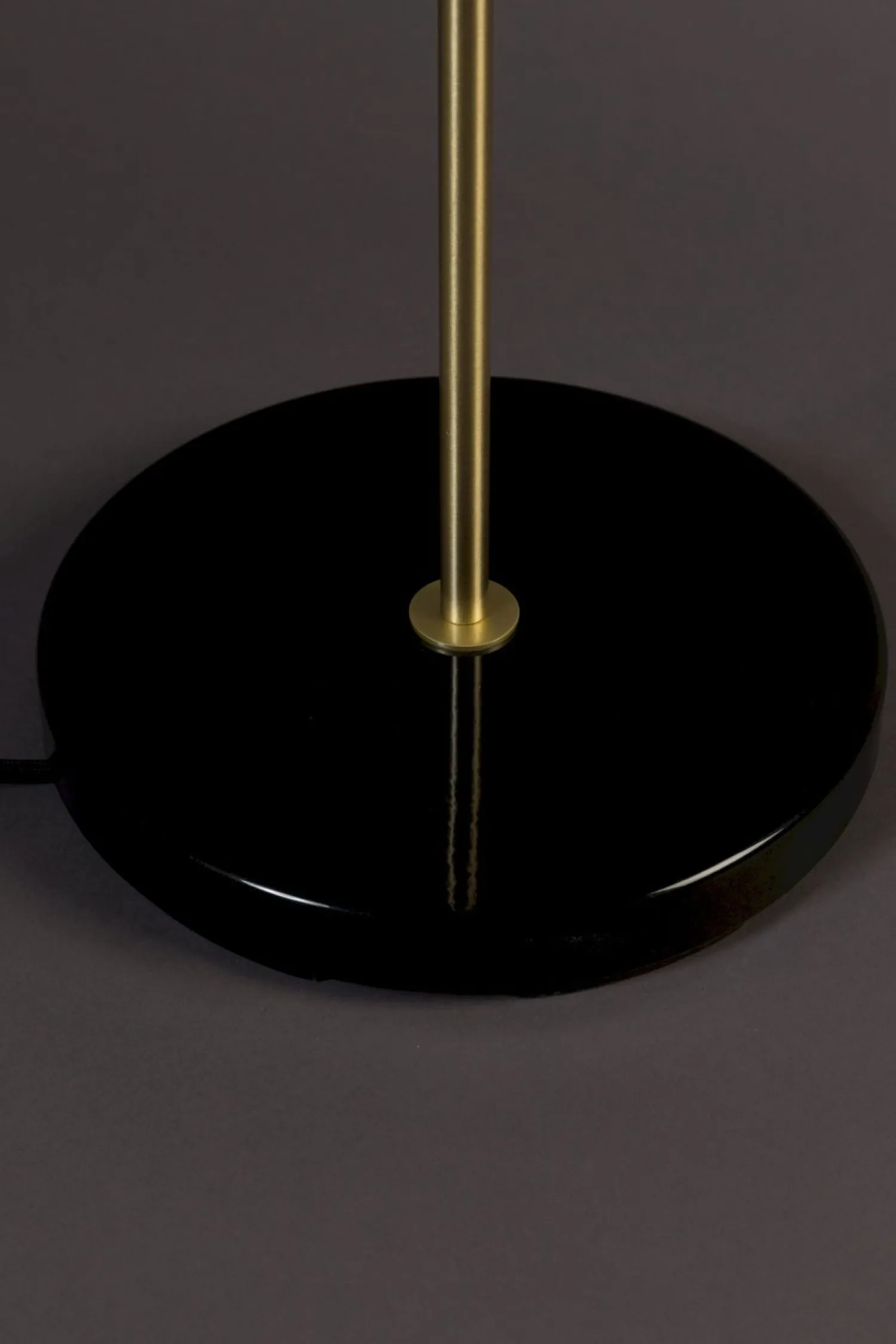 Industriële Vloerlampen|Vloerlampen-Dutchbone Eclipse Vloerlamp Black