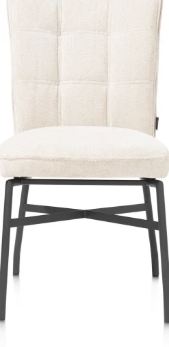 Eetkamerstoelen Zonder Armleuning-Henders en Hazel Eden Eetkamerstoel Creme