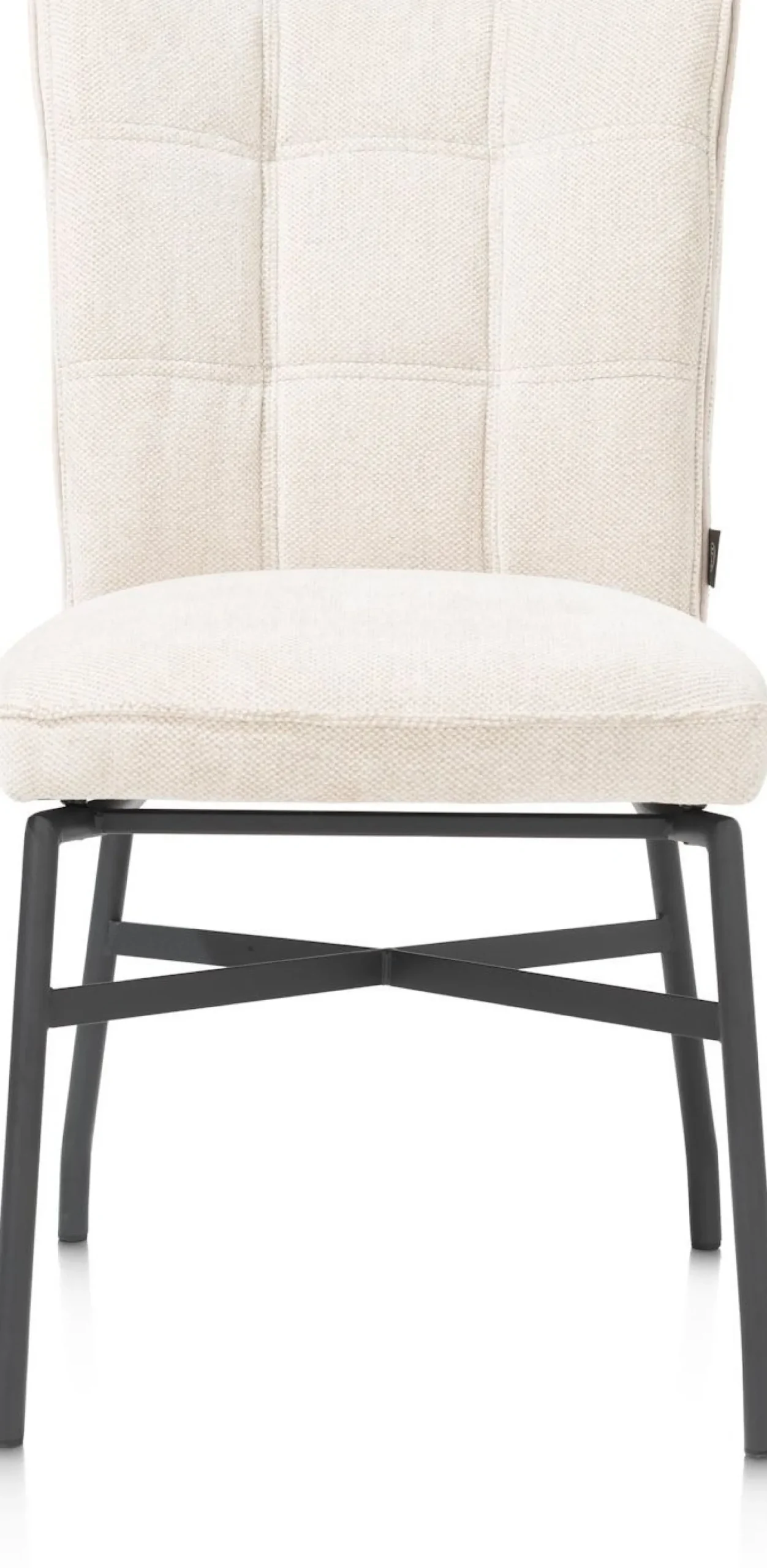 Eetkamerstoelen Zonder Armleuning-Henders en Hazel Eden Eetkamerstoel Creme