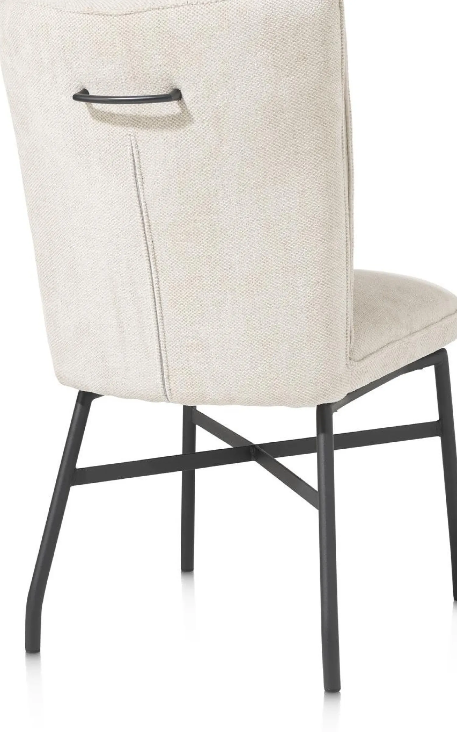 Eetkamerstoelen Zonder Armleuning-Henders en Hazel Eden Eetkamerstoel Creme