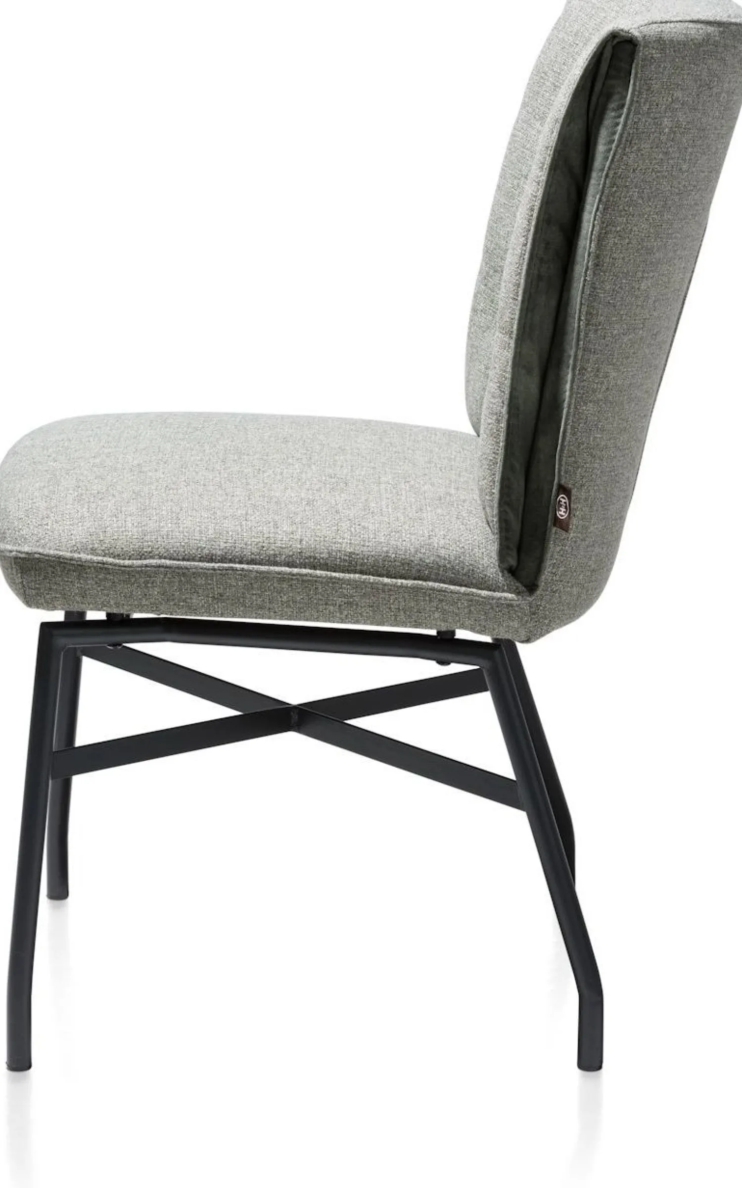Eetkamerstoelen Met Wieltjes|Eetkamerstoelen Zonder Armleuning-Henders en Hazel Eden Eetkamerstoel Grijs
