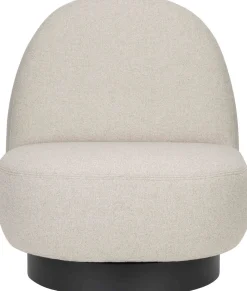 Draaifauteuils-Zuiver Eden Fauteuil Grijs