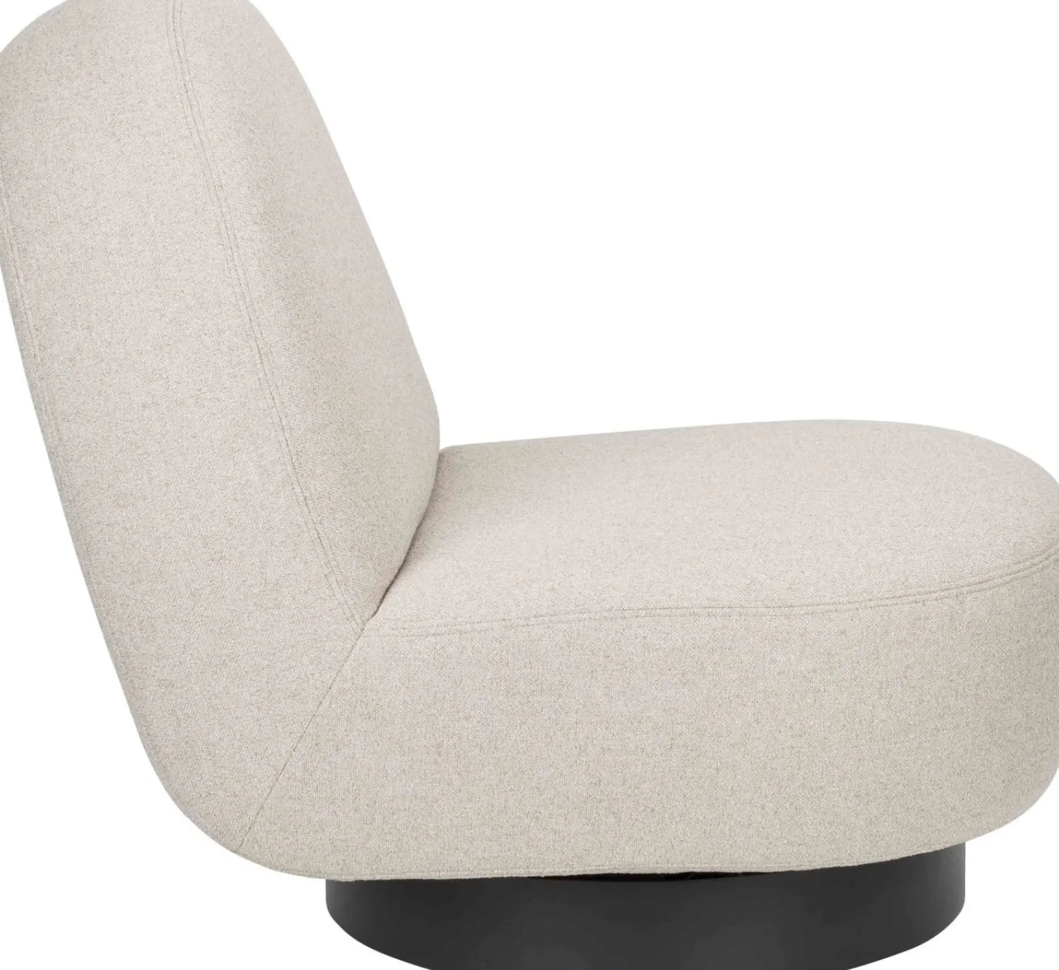 Draaifauteuils-Zuiver Eden Fauteuil Grijs