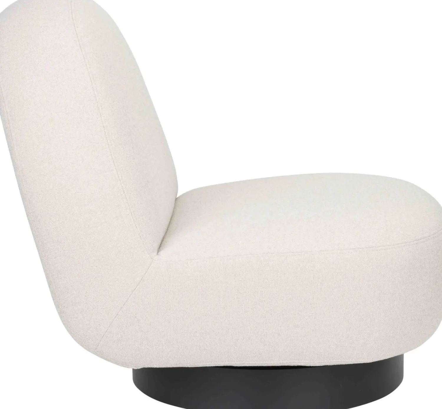 Draaifauteuils-Zuiver Eden Fauteuil Beige