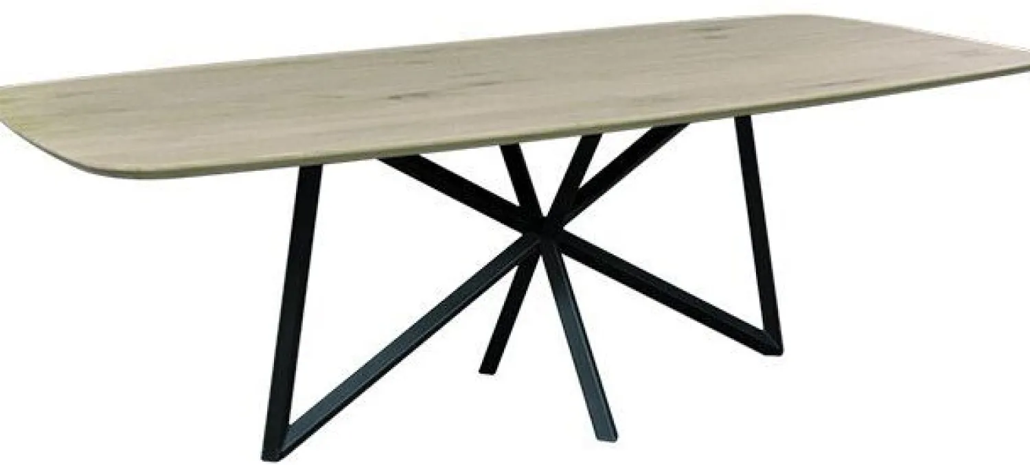Houten Eettafels|Ovale Eettafels-Eijerkamp Collectie Edin Eettafel Naturel