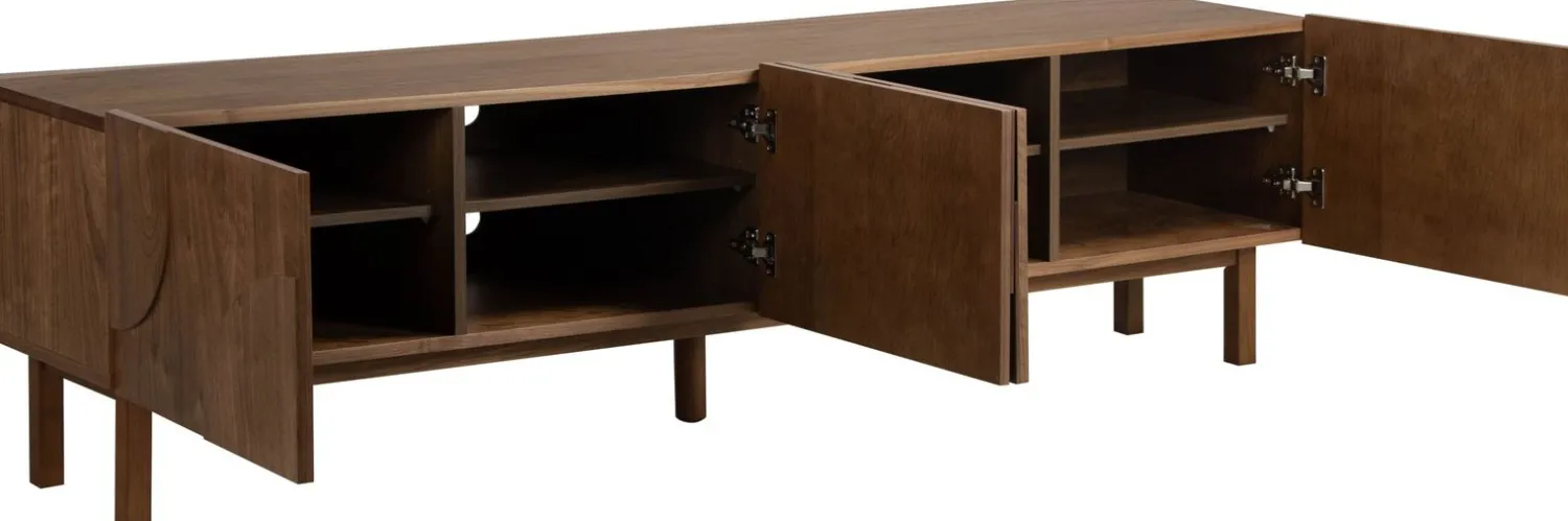 Tv-Meubels-Eijerkamp Collectie Elaine Tv-meubel Walnut