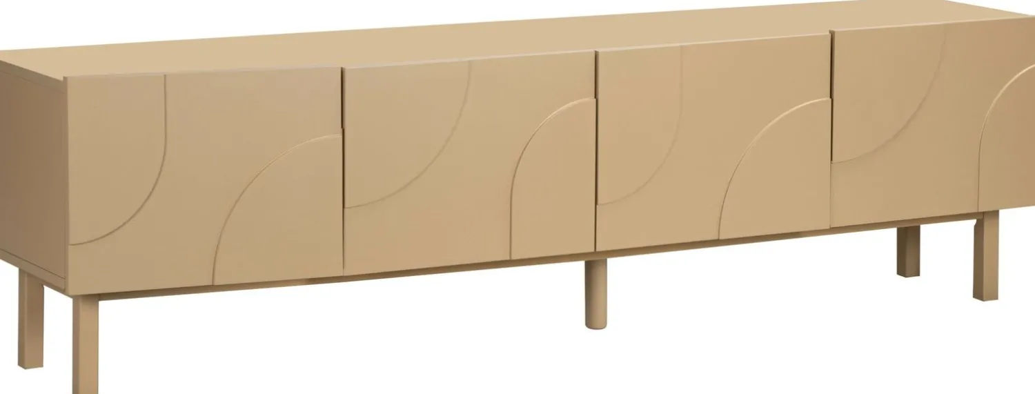 Tv-Meubels-Eijerkamp Collectie Elaine Tv-meubel Light Yellow