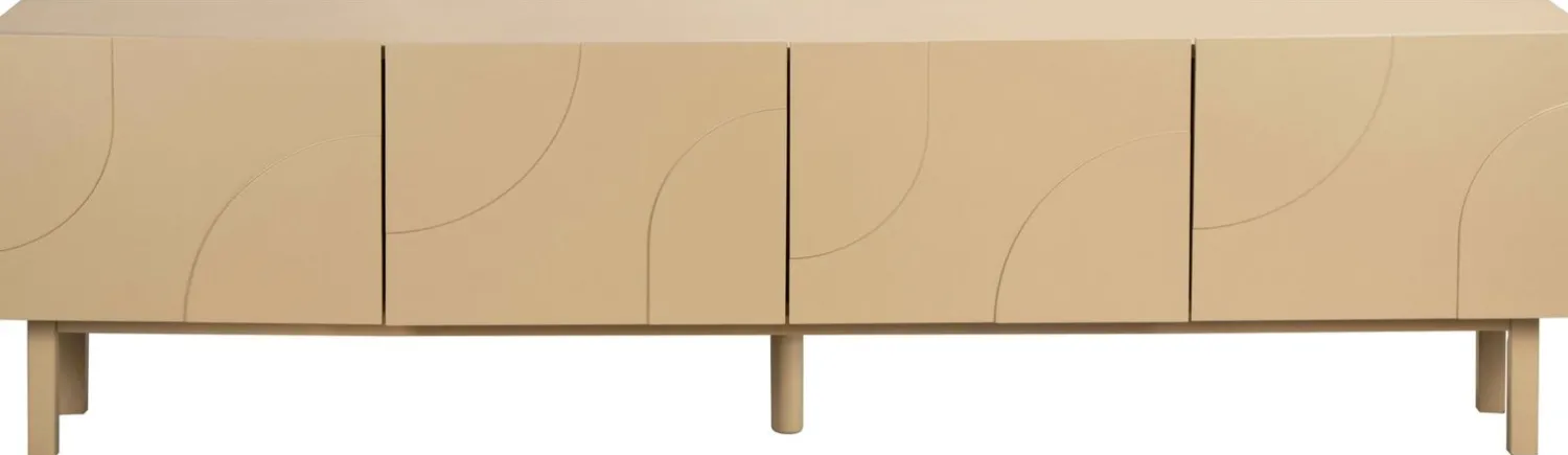 Tv-Meubels-Eijerkamp Collectie Elaine Tv-meubel Light Yellow