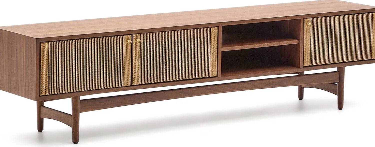 Tv-Meubels-Kave Home Elan Tv-meubel Bruin