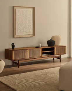 Tv-Meubels-Kave Home Elan Tv-meubel Bruin