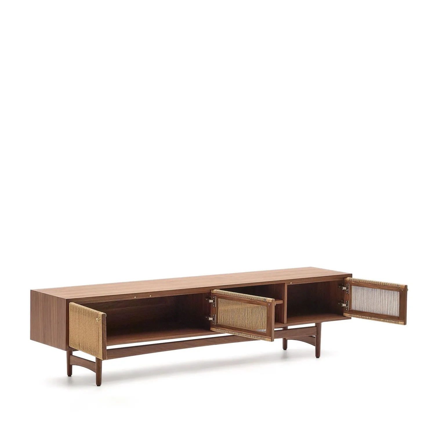Tv-Meubels-Kave Home Elan Tv-meubel Bruin