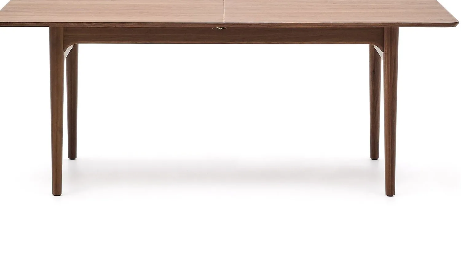 Houten Eettafels|Uitschuifbare Eettafels-Kave Home Elan Uitschuifbare Eettafel Bruin