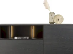 Dressoirs-XOOON Elements Dressoir Onyx
