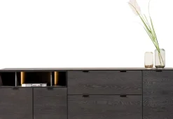 Dressoirs-XOOON Elements Dressoir Onyx