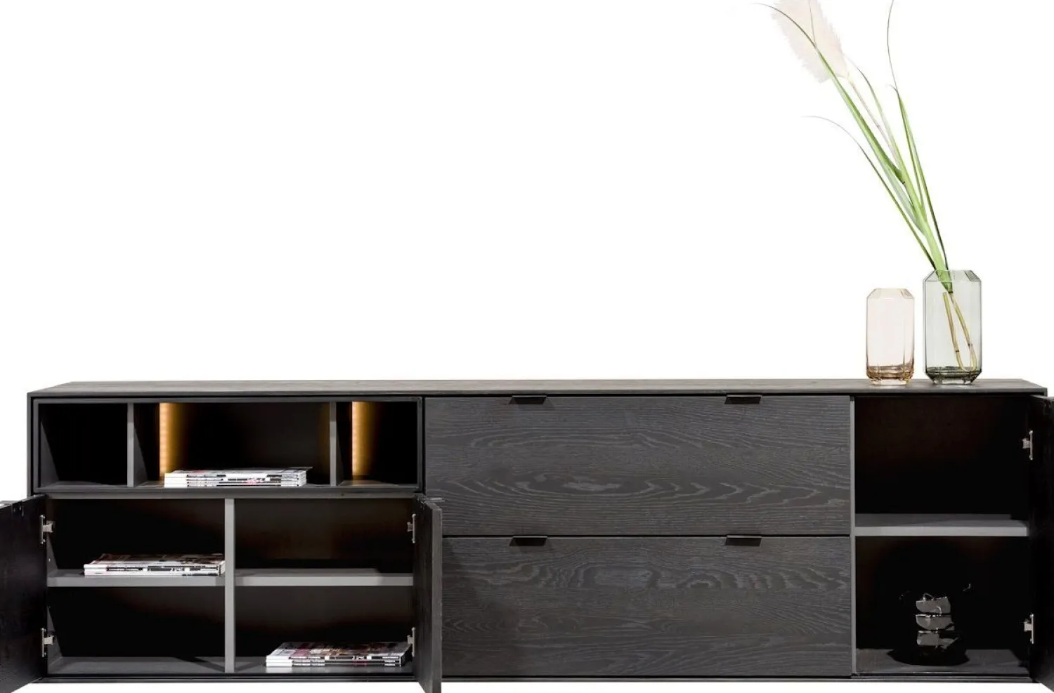 Dressoirs-XOOON Elements Dressoir Onyx