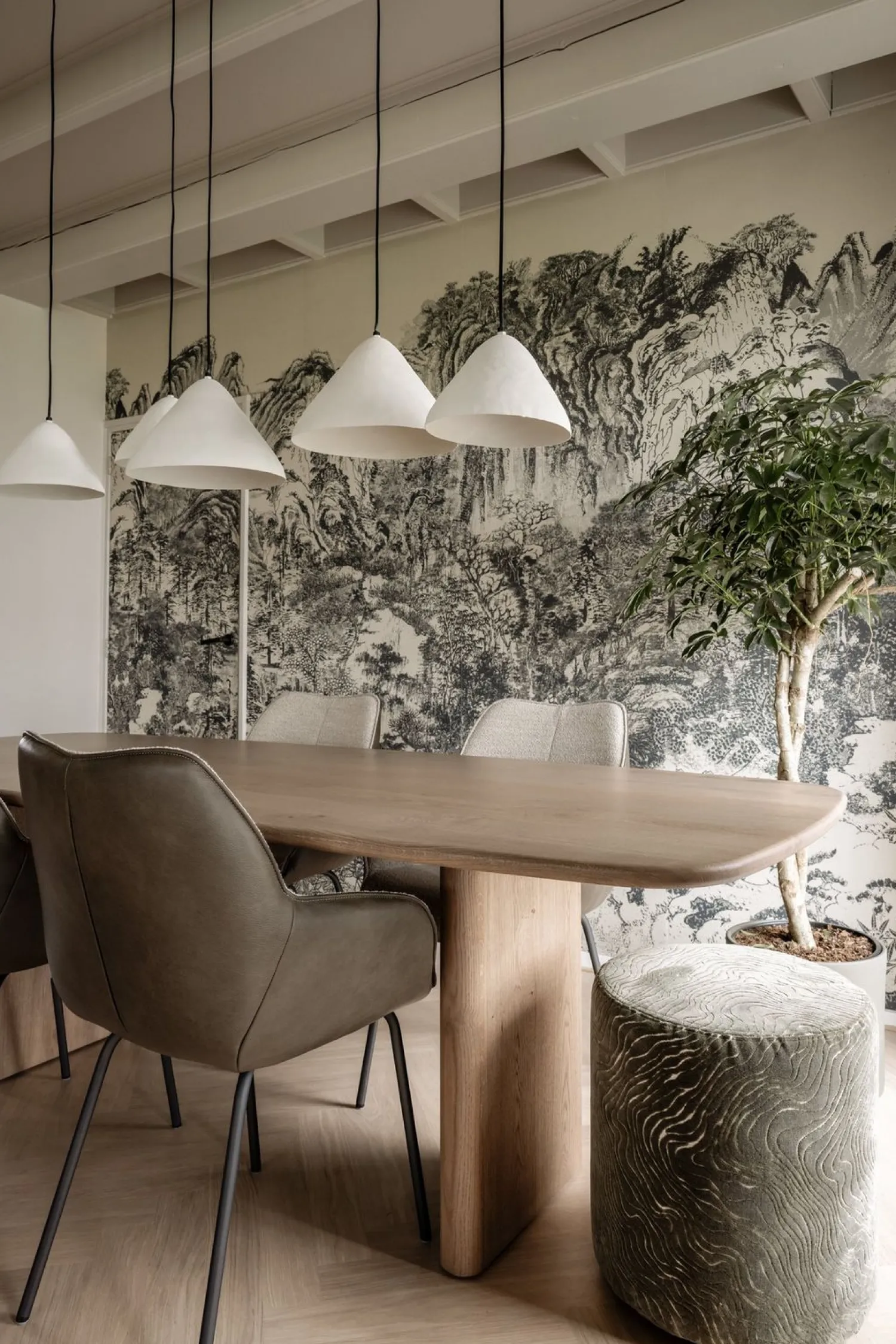 Hanglampen|Hanglampen-Trendhopper Elimo Hanglamp Creme