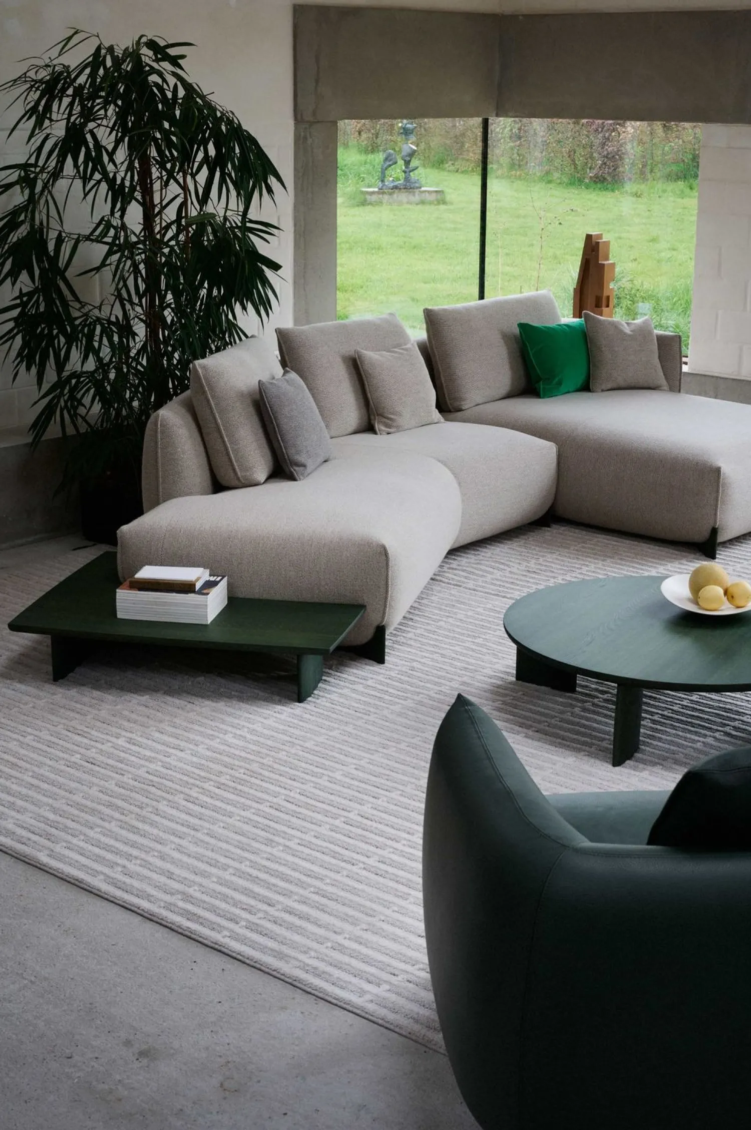 Design Salontafels|Houten Salontafels-Leolux Elli Salontafel Forrest