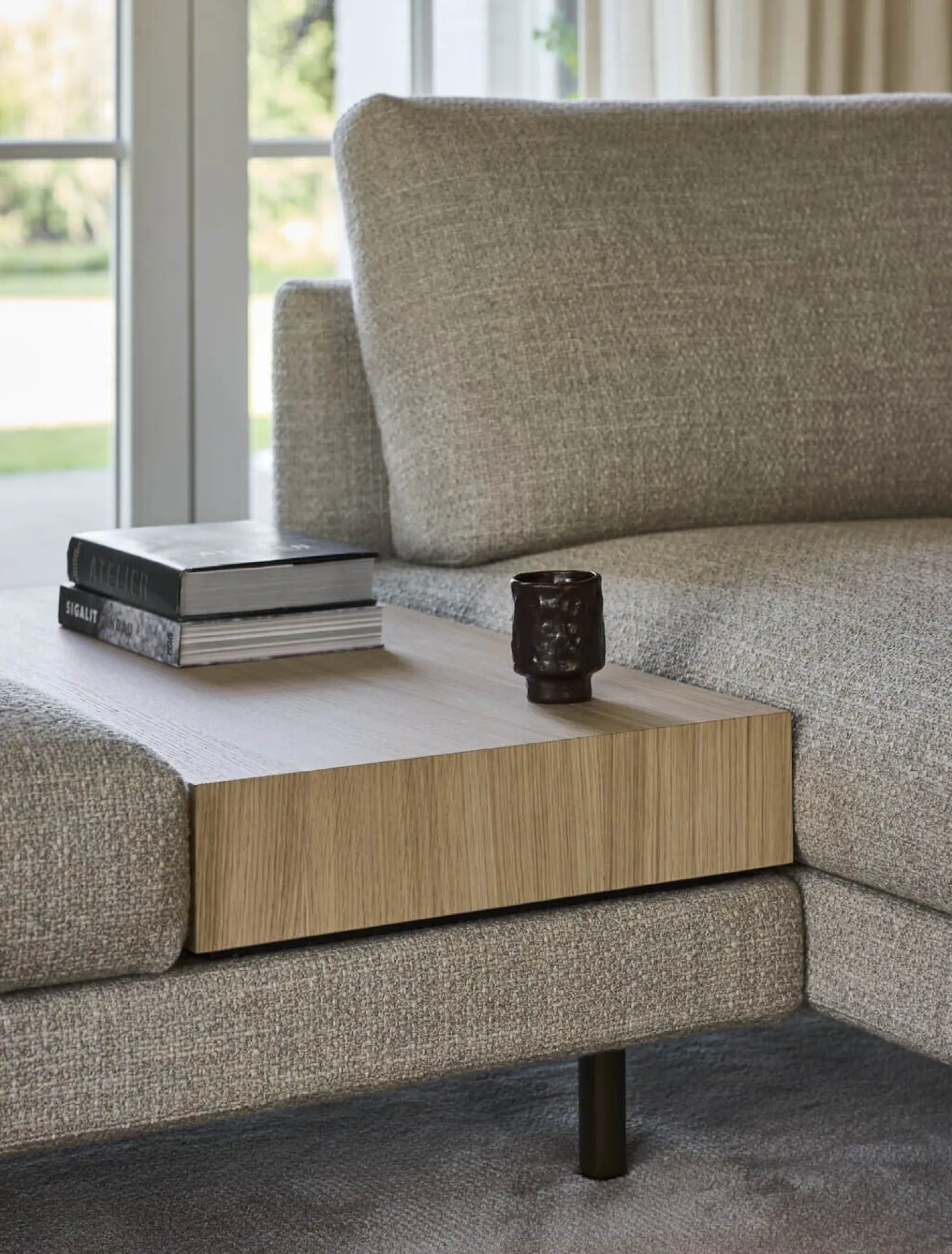 Hoekbanken-Design on Stock Elliot Hoekbank Beige