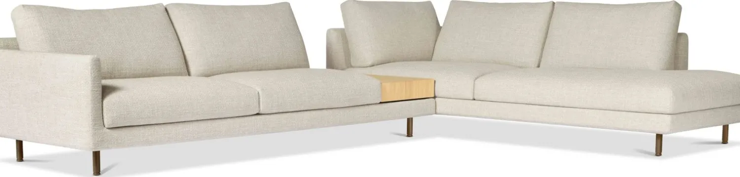 Hoekbanken-Design on Stock Elliot Hoekbank Beige