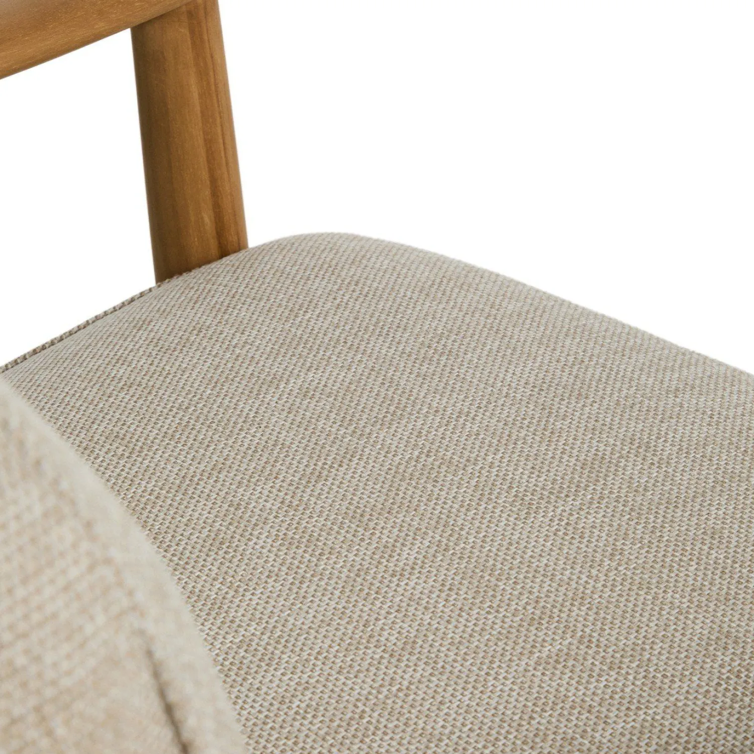 Tuinstoelen-Kave Home Elunda Outdoor Fauteuil Naturel